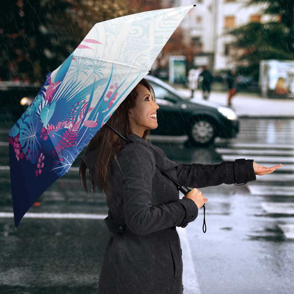 Hawaii Tropical Plant UliUli Umbrella Vibrant Polynesian Pattern LT01 - Polynesian Pride