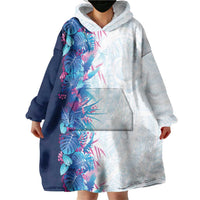 Hawaii Tropical Plant UliUli Wearable Blanket Hoodie Vibrant Polynesian Pattern LT01 - Polynesian Pride