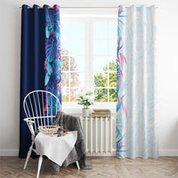 Hawaii Tropical Plant UliUli Window Curtain Vibrant Polynesian Pattern LT01 - Polynesian Pride