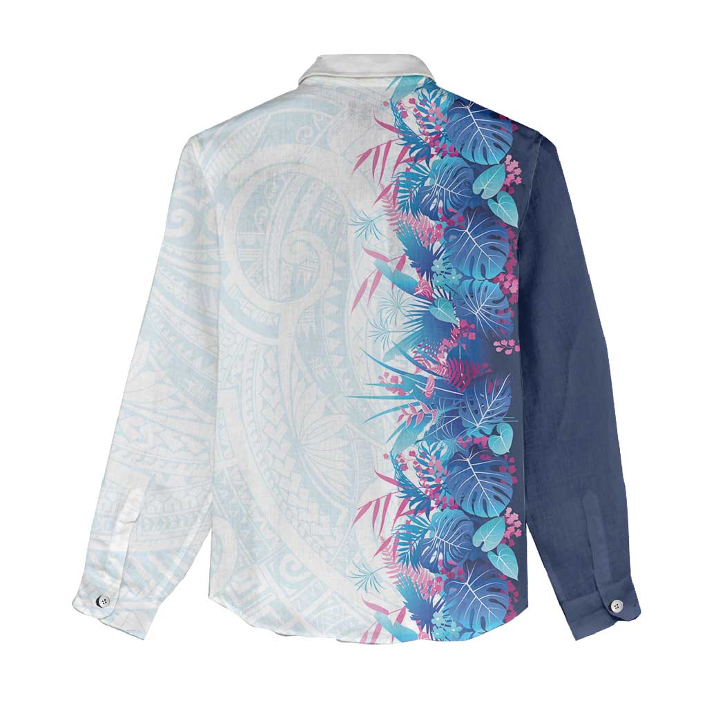 Hawaii Tropical Plant UliUli Women Casual Shirt Vibrant Polynesian Pattern LT01 - Polynesian Pride