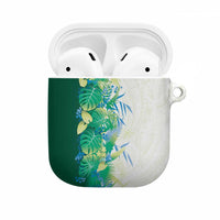 Hawaii Tropical Plant Omaomao AirPods Case Vibrant Polynesian Pattern LT01 Green - Polynesian Pride