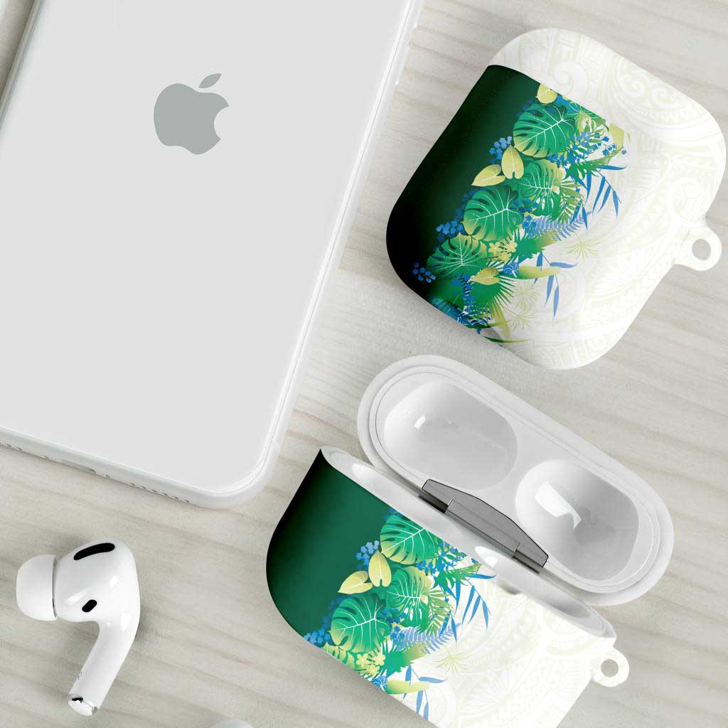 Hawaii Tropical Plant Omaomao AirPods Case Vibrant Polynesian Pattern LT01 - Polynesian Pride