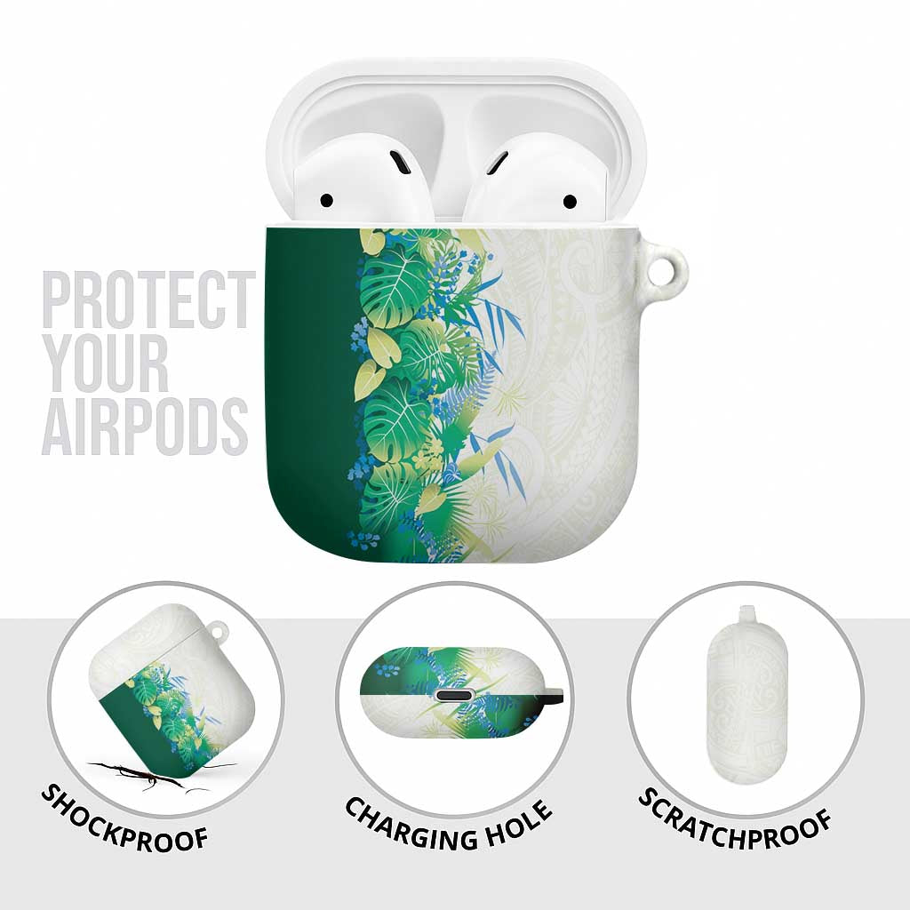 Hawaii Tropical Plant Omaomao AirPods Case Vibrant Polynesian Pattern LT01 - Polynesian Pride