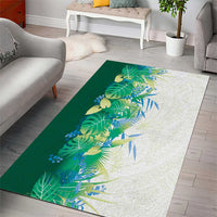 Hawaii Tropical Plant Omaomao Area Rug Vibrant Polynesian Pattern LT01 - Polynesian Pride