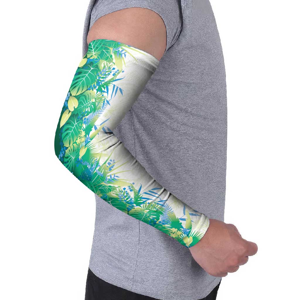 Hawaii Tropical Plant Omaomao Arm Sleeves Vibrant Polynesian Pattern LT01 - Polynesian Pride