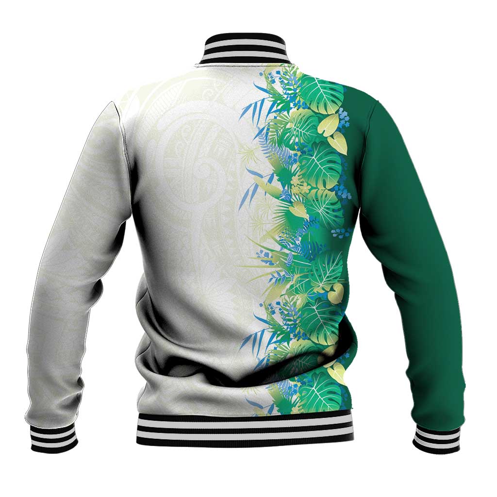 Hawaii Tropical Plant Omaomao Baseball Jacket Vibrant Polynesian Pattern LT01 - Polynesian Pride