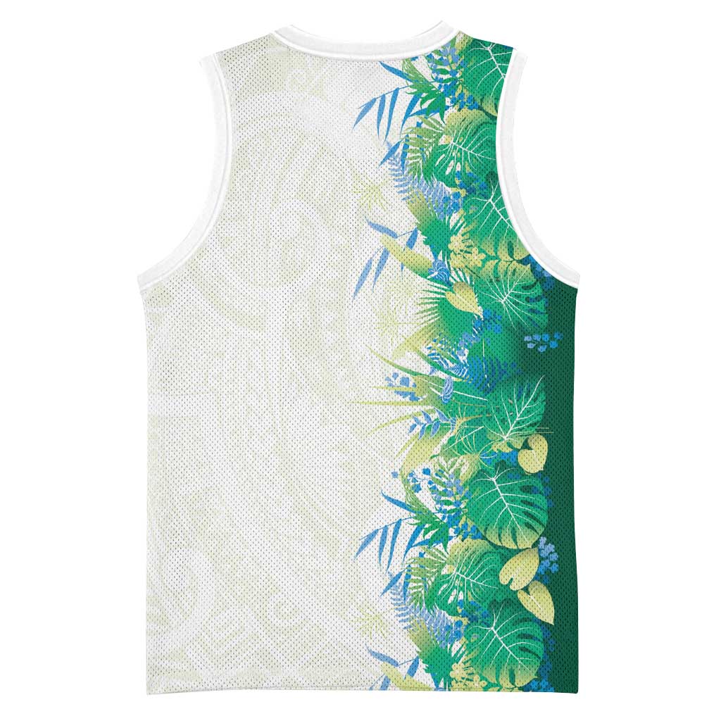 Hawaii Tropical Plant Omaomao Basketball Jersey Vibrant Polynesian Pattern LT01 - Polynesian Pride