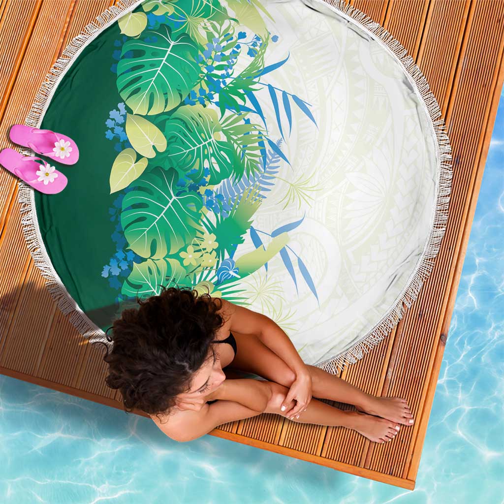 Hawaii Tropical Plant Omaomao Beach Blanket Vibrant Polynesian Pattern LT01 - Polynesian Pride