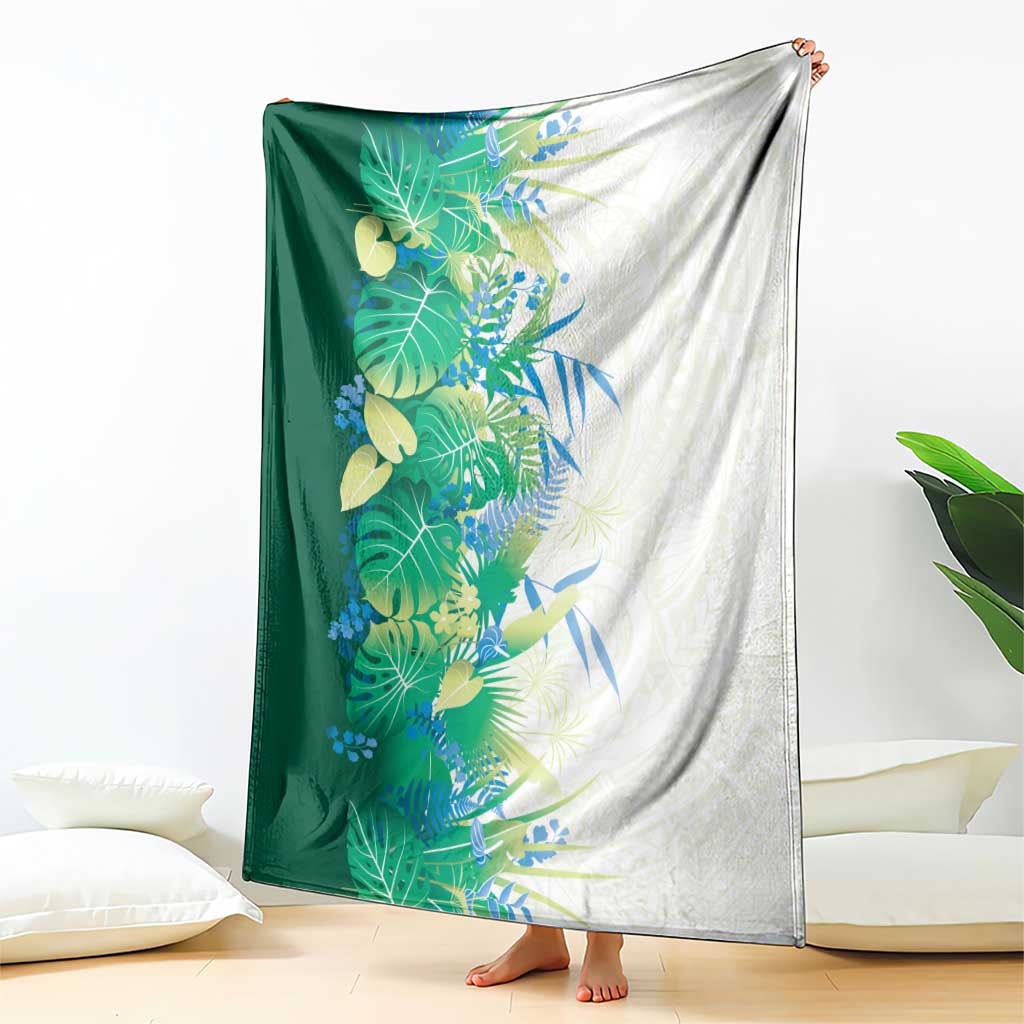 Hawaii Tropical Plant Omaomao Blanket Vibrant Polynesian Pattern LT01 - Polynesian Pride