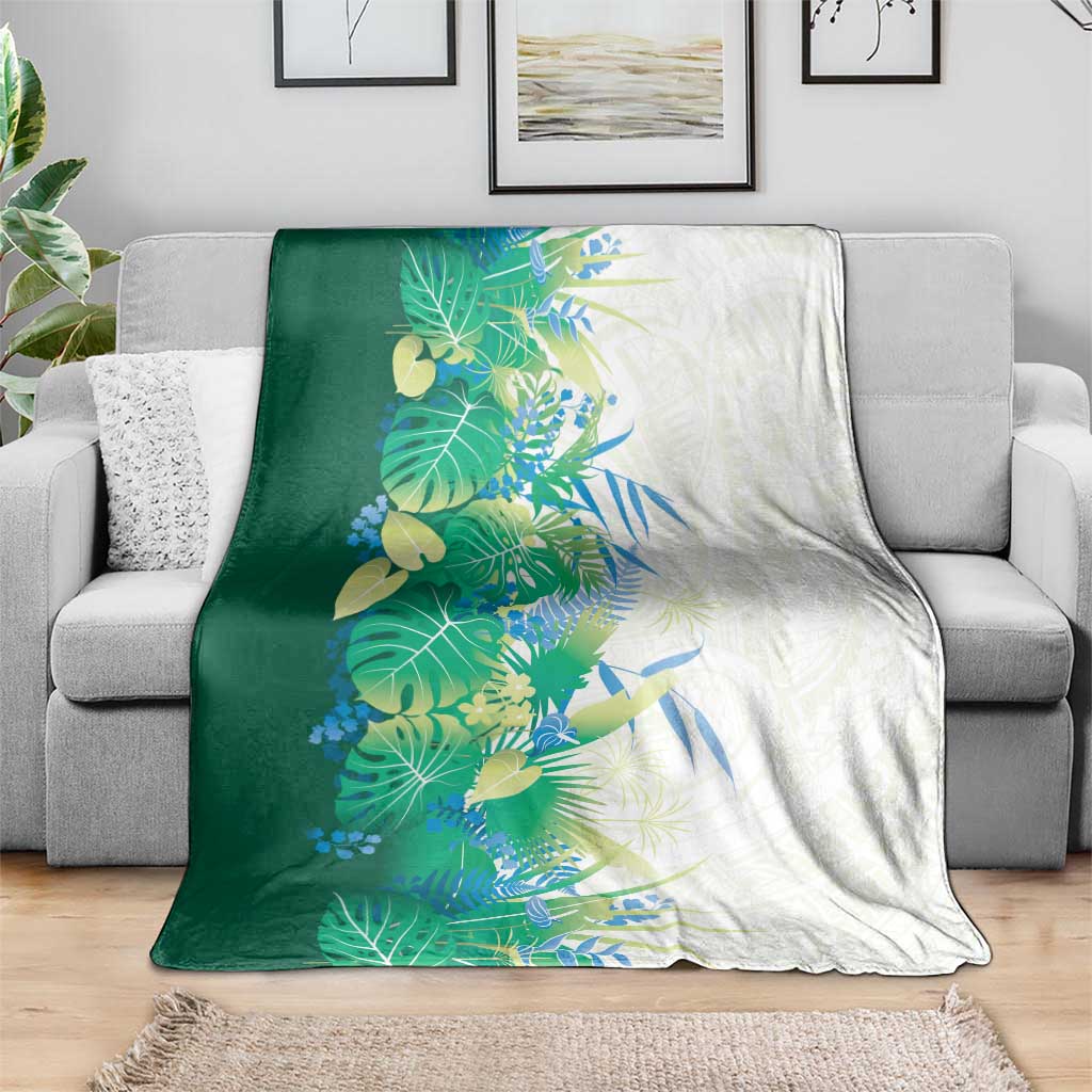 Hawaii Tropical Plant Omaomao Blanket Vibrant Polynesian Pattern LT01 - Polynesian Pride