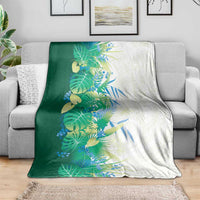 Hawaii Tropical Plant Omaomao Blanket Vibrant Polynesian Pattern LT01 - Polynesian Pride