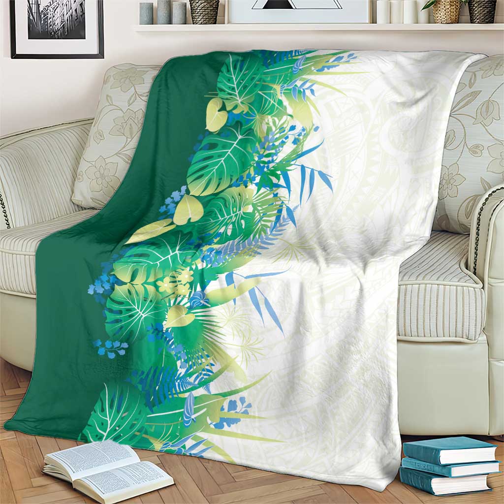 Hawaii Tropical Plant Omaomao Blanket Vibrant Polynesian Pattern LT01 - Polynesian Pride