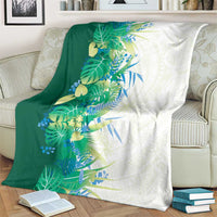 Hawaii Tropical Plant Omaomao Blanket Vibrant Polynesian Pattern LT01 - Polynesian Pride