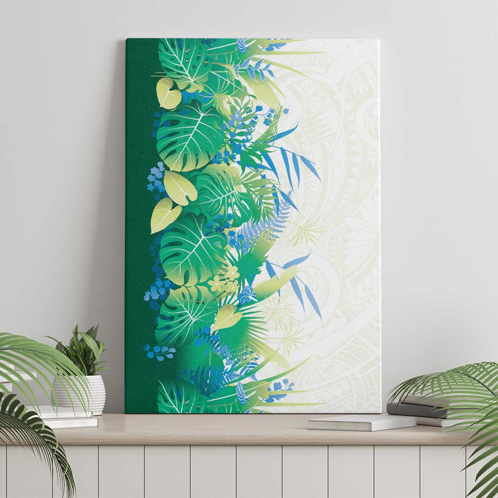 Hawaii Tropical Plant Omaomao Canvas Wall Art Vibrant Polynesian Pattern LT01 - Polynesian Pride
