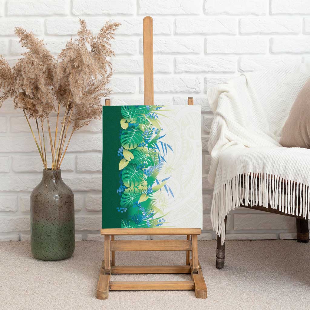 Hawaii Tropical Plant Omaomao Canvas Wall Art Vibrant Polynesian Pattern LT01 - Polynesian Pride