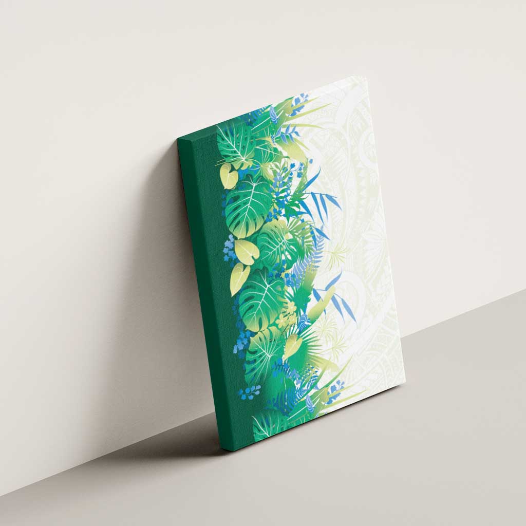 Hawaii Tropical Plant Omaomao Canvas Wall Art Vibrant Polynesian Pattern LT01 - Polynesian Pride