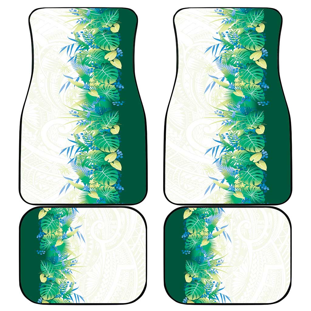 Hawaii Tropical Plant Omaomao Car Mats Vibrant Polynesian Pattern LT01 - Polynesian Pride