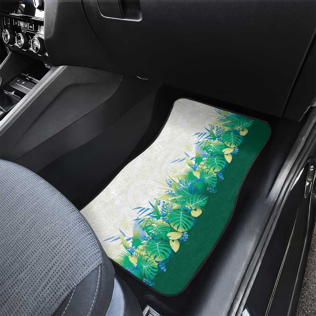 Hawaii Tropical Plant Omaomao Car Mats Vibrant Polynesian Pattern LT01 - Polynesian Pride