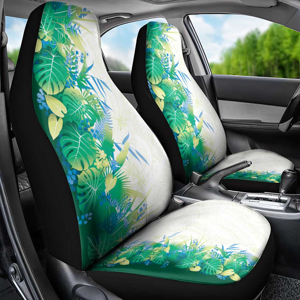 Hawaii Tropical Plant Omaomao Car Seat Cover Vibrant Polynesian Pattern LT01 - Polynesian Pride