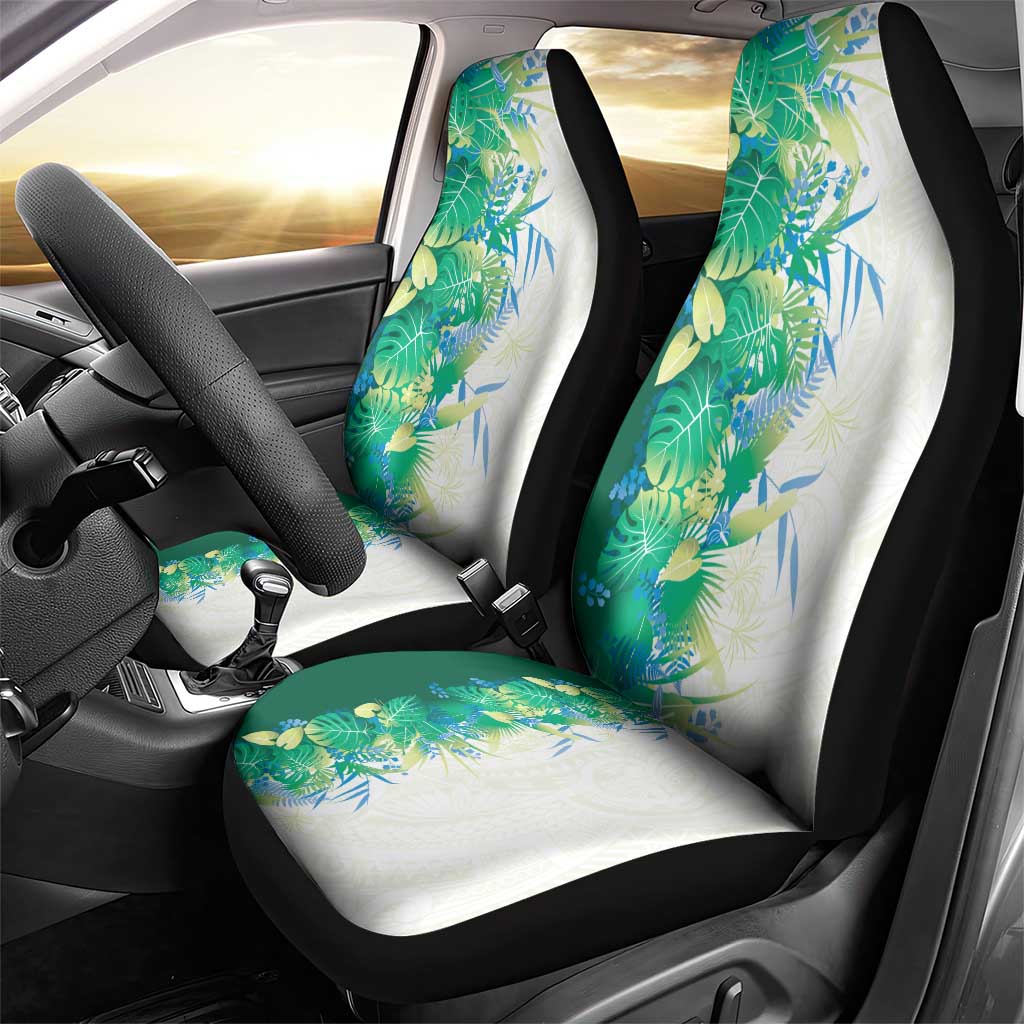 Hawaii Tropical Plant Omaomao Car Seat Cover Vibrant Polynesian Pattern LT01 - Polynesian Pride