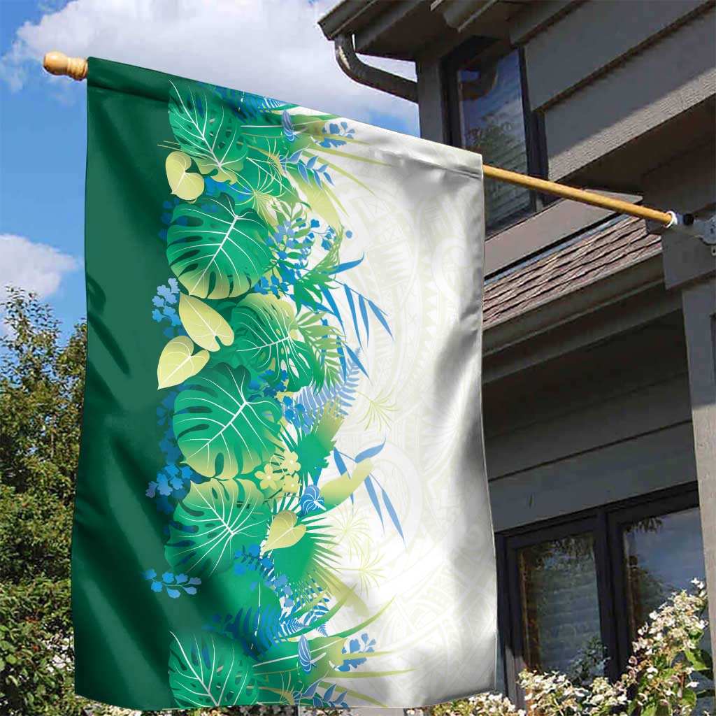 Hawaii Tropical Plant Omaomao Garden Flag Vibrant Polynesian Pattern LT01 - Polynesian Pride