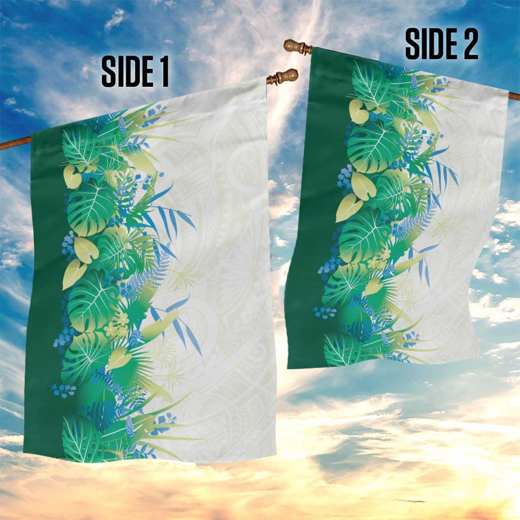 Hawaii Tropical Plant Omaomao Garden Flag Vibrant Polynesian Pattern LT01 - Polynesian Pride