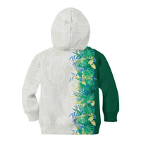 Hawaii Tropical Plant Omaomao Kid Hoodie Vibrant Polynesian Pattern LT01 - Polynesian Pride