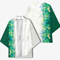 Hawaii Tropical Plant Omaomao Kimono Vibrant Polynesian Pattern LT01 - Polynesian Pride