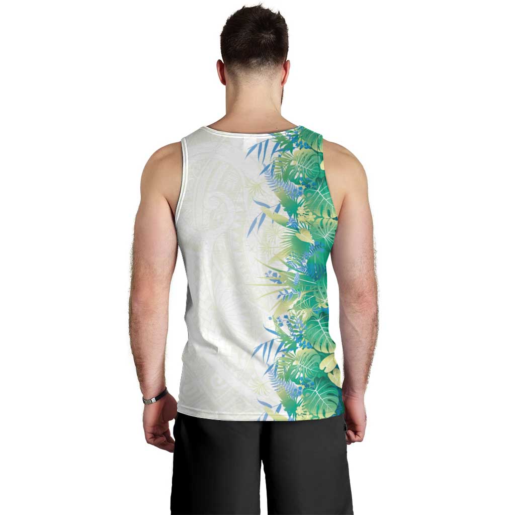 Hawaii Tropical Plant Omaomao Men Tank Top Vibrant Polynesian Pattern LT01 - Polynesian Pride
