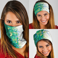 Hawaii Tropical Plant Omaomao Neck Gaiter Vibrant Polynesian Pattern LT01 - Polynesian Pride