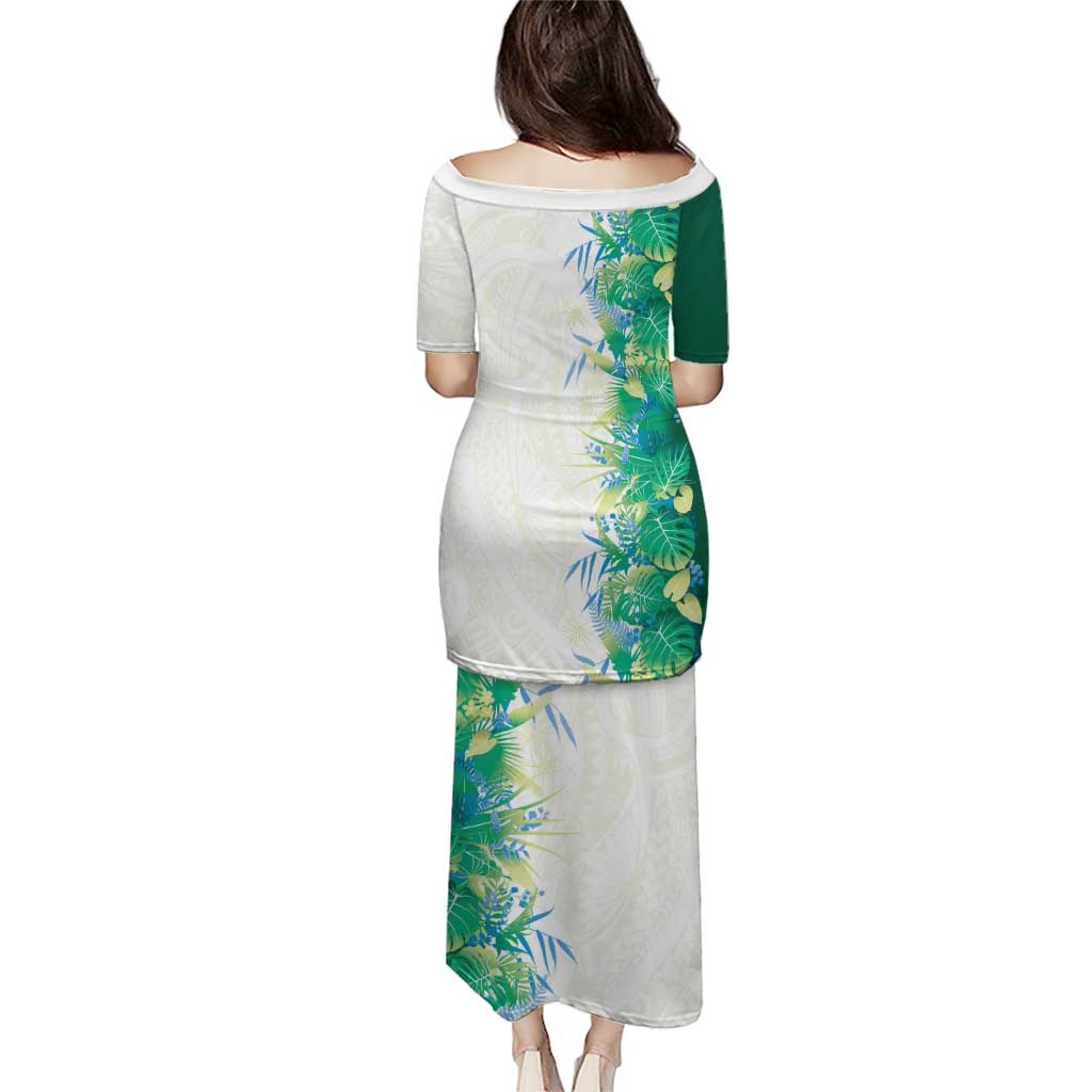 Hawaii Tropical Plant Omaomao Puletasi Vibrant Polynesian Pattern LT01 - Polynesian Pride