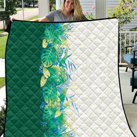 Hawaii Tropical Plant Omaomao Quilt Vibrant Polynesian Pattern LT01 Green - Polynesian Pride