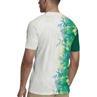 Hawaii Tropical Plant Omaomao Rugby Jersey Vibrant Polynesian Pattern LT01 - Polynesian Pride