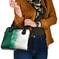 Hawaii Tropical Plant Omaomao Shoulder Handbag Vibrant Polynesian Pattern LT01 - Polynesian Pride