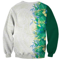 Hawaii Tropical Plant Omaomao Sweatshirt Vibrant Polynesian Pattern LT01 - Polynesian Pride