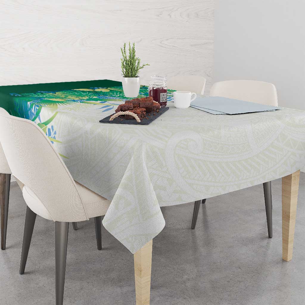 Hawaii Tropical Plant Omaomao Tablecloth Vibrant Polynesian Pattern LT01 - Polynesian Pride