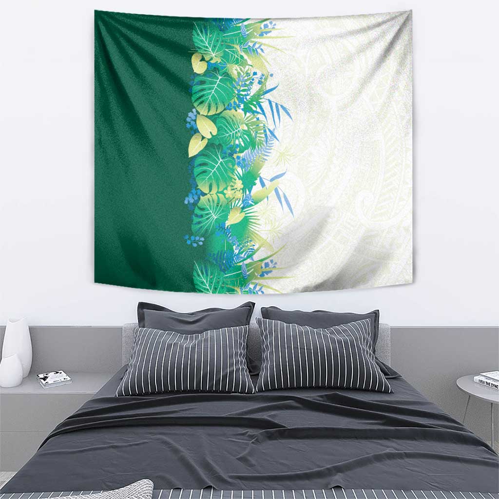 Hawaii Tropical Plant Omaomao Tapestry Vibrant Polynesian Pattern LT01 - Polynesian Pride