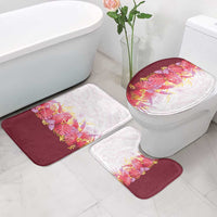 Hawaii Tropical Plant Akala Bathroom Set Vibrant Polynesian Pattern LT01 - Polynesian Pride