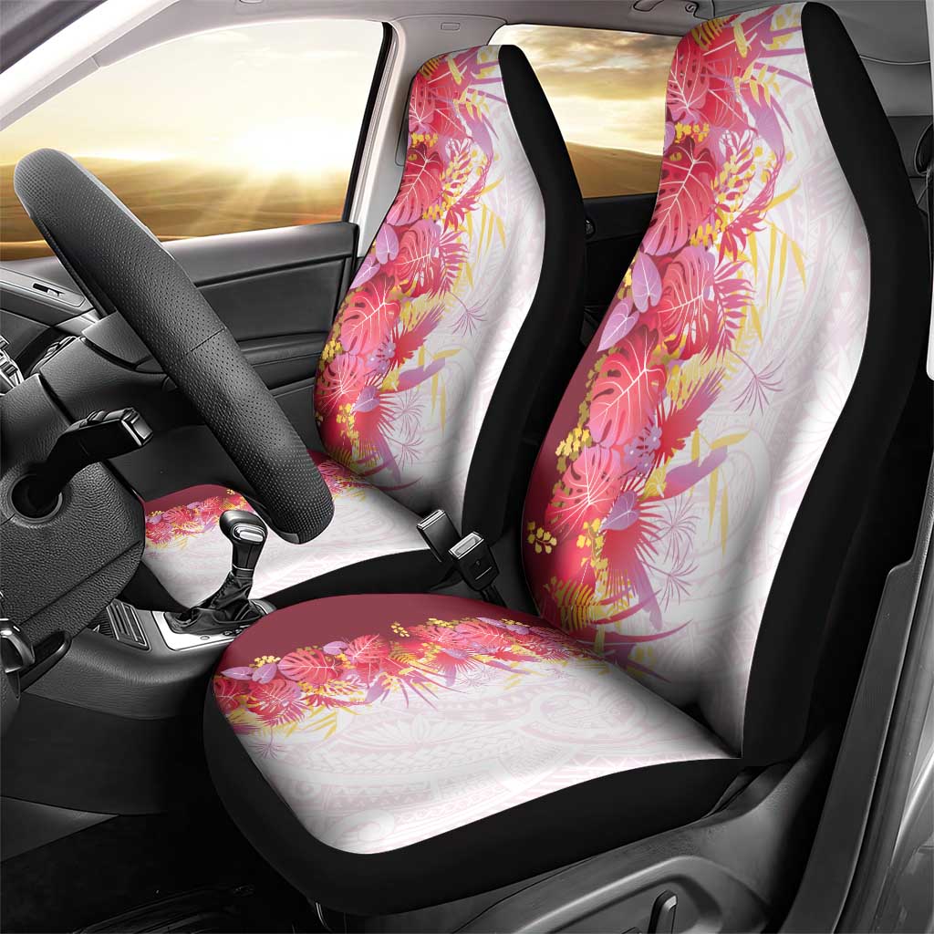 Hawaii Tropical Plant Akala Car Seat Cover Vibrant Polynesian Pattern LT01 - Polynesian Pride