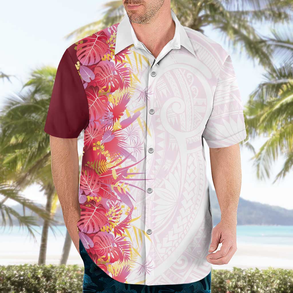 Hawaii Tropical Plant Akala Hawaiian Shirt Vibrant Polynesian Pattern LT01 - Polynesian Pride