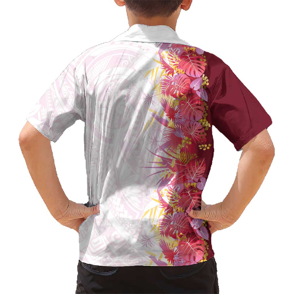 Hawaii Tropical Plant Akala Hawaiian Shirt Vibrant Polynesian Pattern LT01 - Polynesian Pride