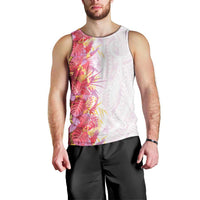 Hawaii Tropical Plant Akala Men Tank Top Vibrant Polynesian Pattern LT01 - Polynesian Pride