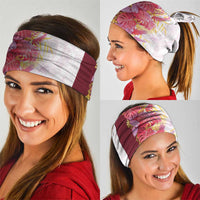 Hawaii Tropical Plant Akala Neck Gaiter Vibrant Polynesian Pattern LT01 - Polynesian Pride
