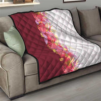 Hawaii Tropical Plant Akala Quilt Vibrant Polynesian Pattern LT01 - Polynesian Pride