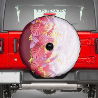 Hawaii Tropical Plant Akala Spare Tire Cover Vibrant Polynesian Pattern LT01 - Polynesian Pride