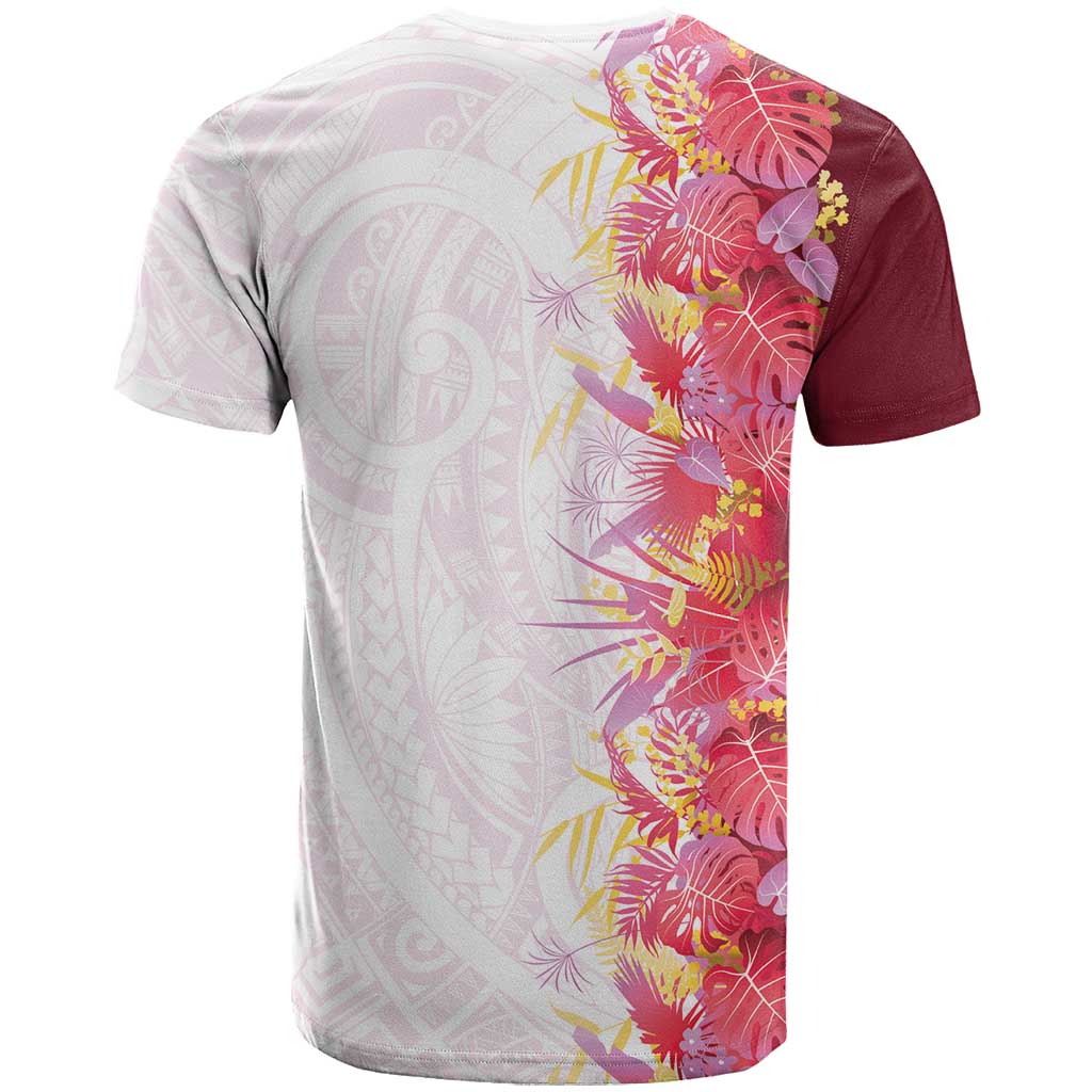 Hawaii Tropical Plant Akala T Shirt Vibrant Polynesian Pattern LT01 - Polynesian Pride