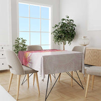 Hawaii Tropical Plant Akala Tablecloth Vibrant Polynesian Pattern
