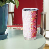 Hawaii Tropical Plant Akala Tumbler Cup Vibrant Polynesian Pattern LT01 - Polynesian Pride