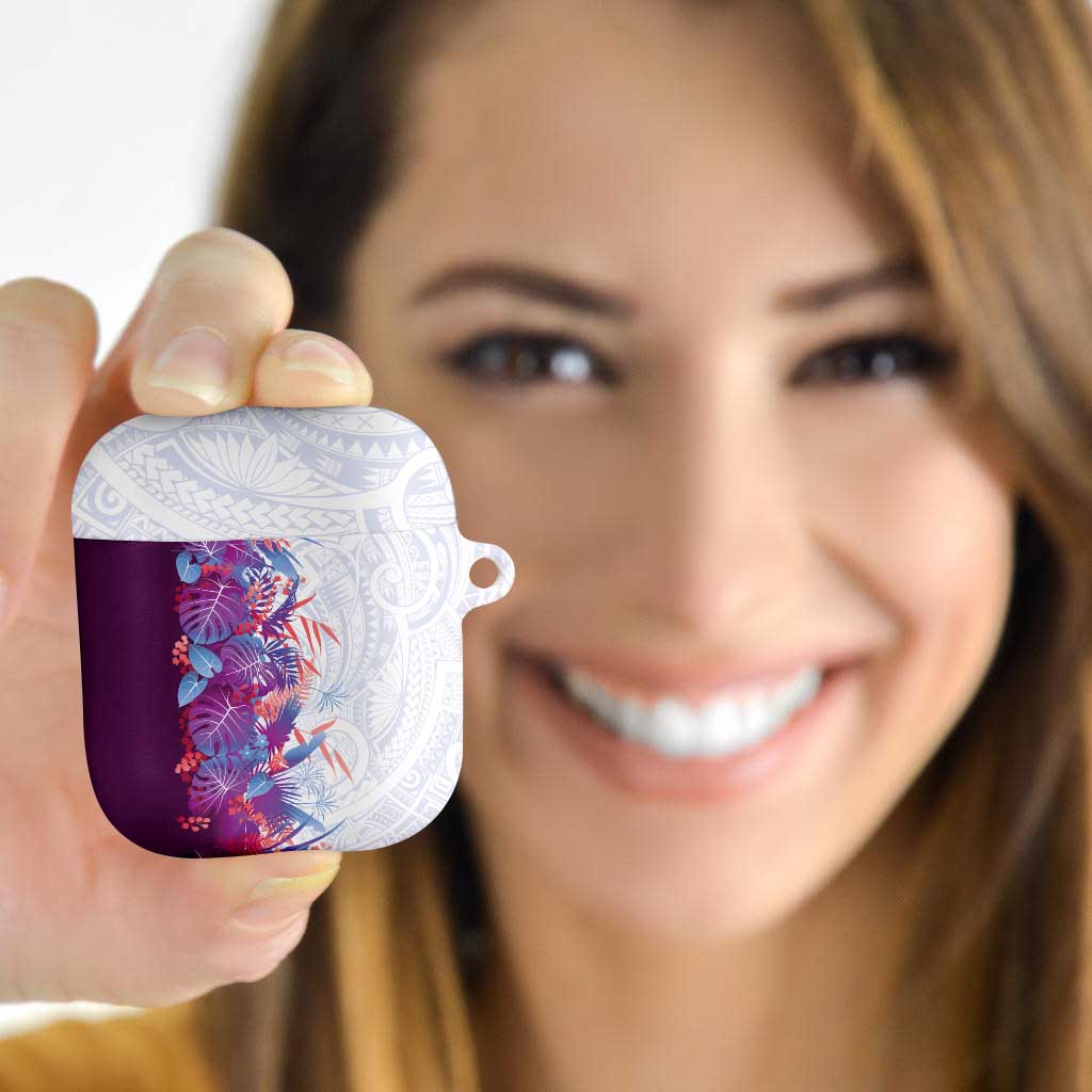 Hawaii Tropical Plant Poni AirPods Case Vibrant Polynesian Pattern LT01 - Polynesian Pride
