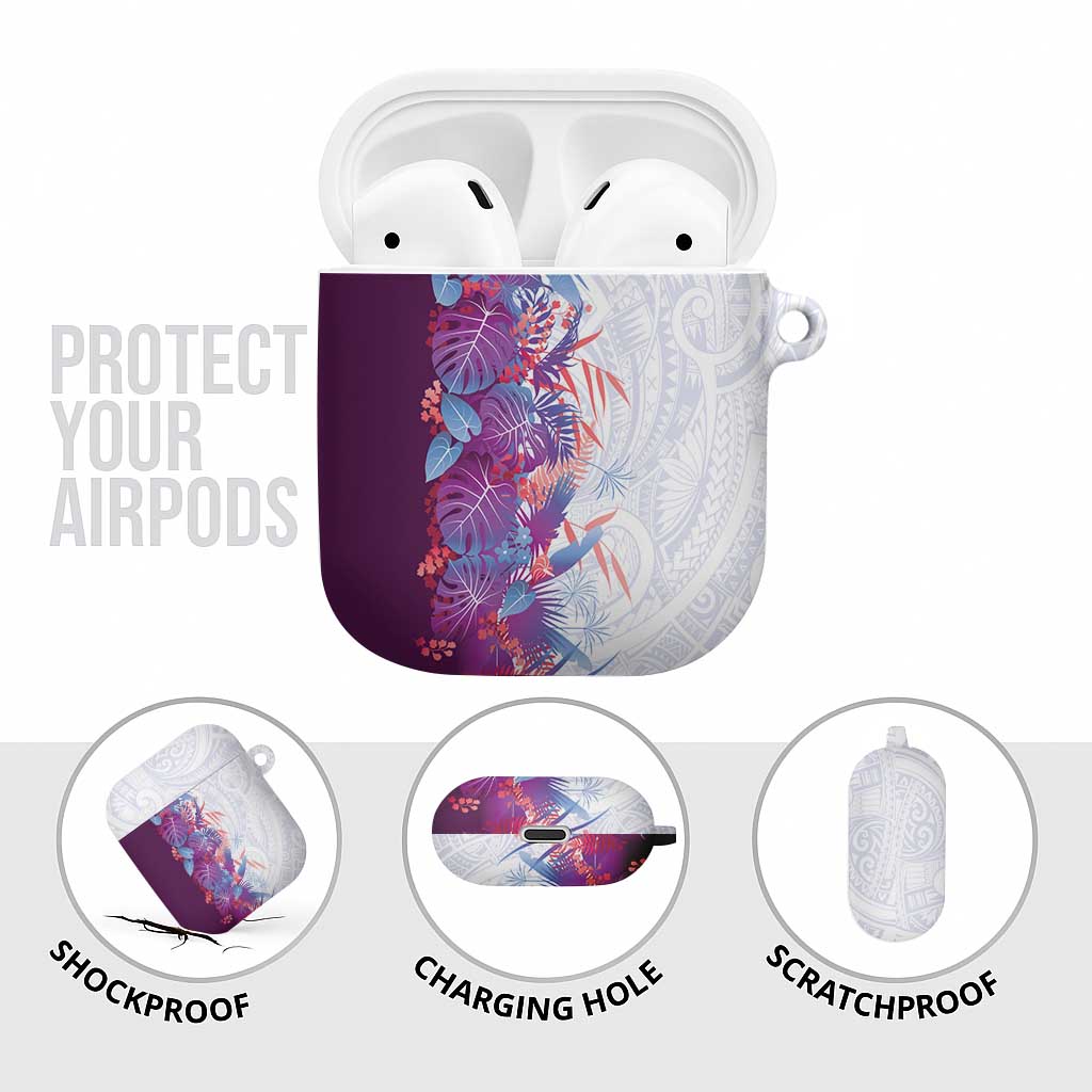 Hawaii Tropical Plant Poni AirPods Case Vibrant Polynesian Pattern LT01 - Polynesian Pride